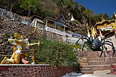 Inle Lake Myanmar. Pindaya, the famous Shwe Oo Min pagoda. the evil nat giant spider and the archer. 